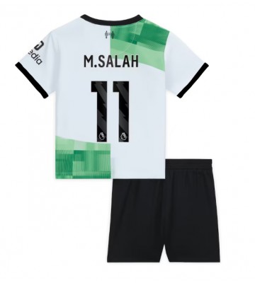 Liverpool Mohamed Salah #11 Udebanesæt Børn 2023-24 Kort ærmer (+ korte bukser)